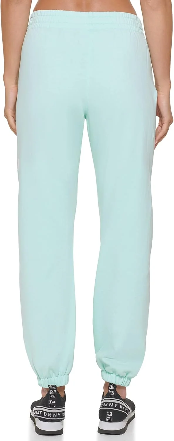 شلوار جاگر زنانه DKNY Sport با لوگوی ترک دار