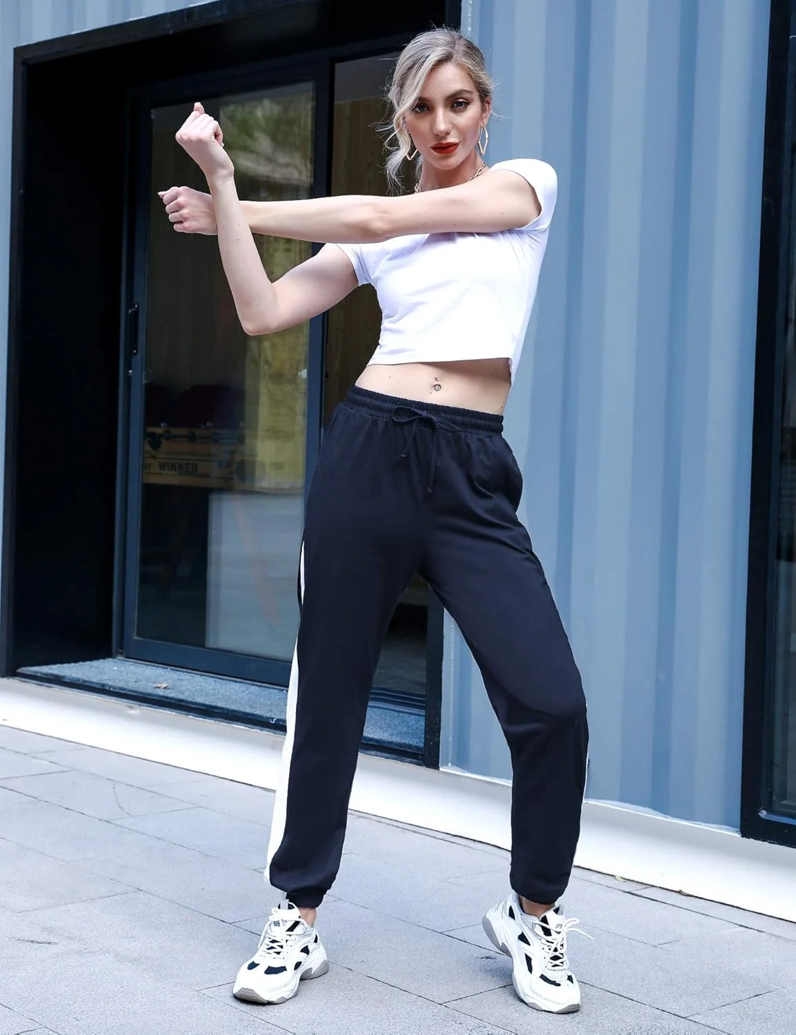 شلوار ورزشی نخی زنانه Doaraha