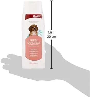 شامپو توله سگ بایولاین 250 میلی لیتر، شامپو ملایم و طبیعی برای توله سگ، وایت مارون