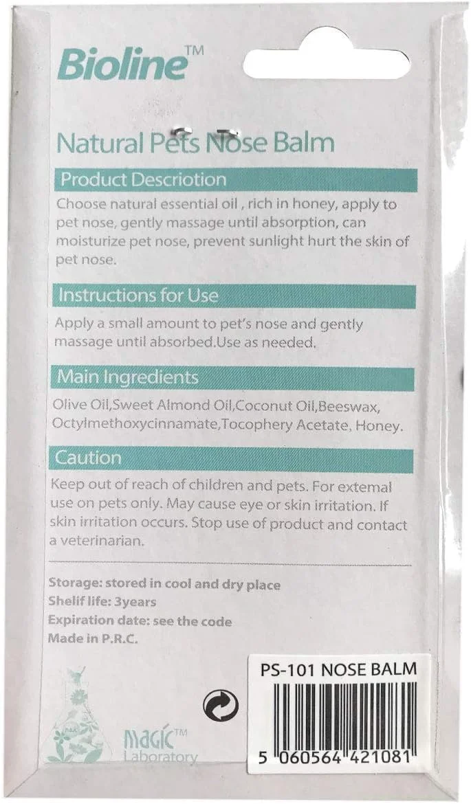 بالم بینی سگ و گربه بایولاین نچرال پتز 20 میلی لیتر بالم بینی سگ و گربه بایولاین نچرال پتز 20 میلی لیتر
