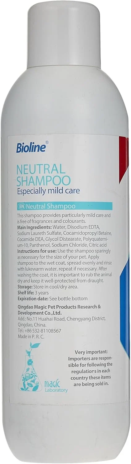 شامپو حجم دهنده خنثی بایولاین - 1 لیتر