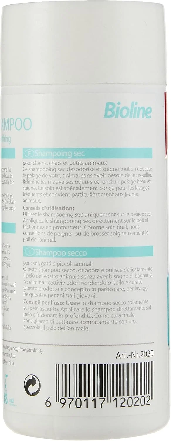 شامپو خشک بایولاین 100 گرم شامپو خشک بایولاین 100 گرم