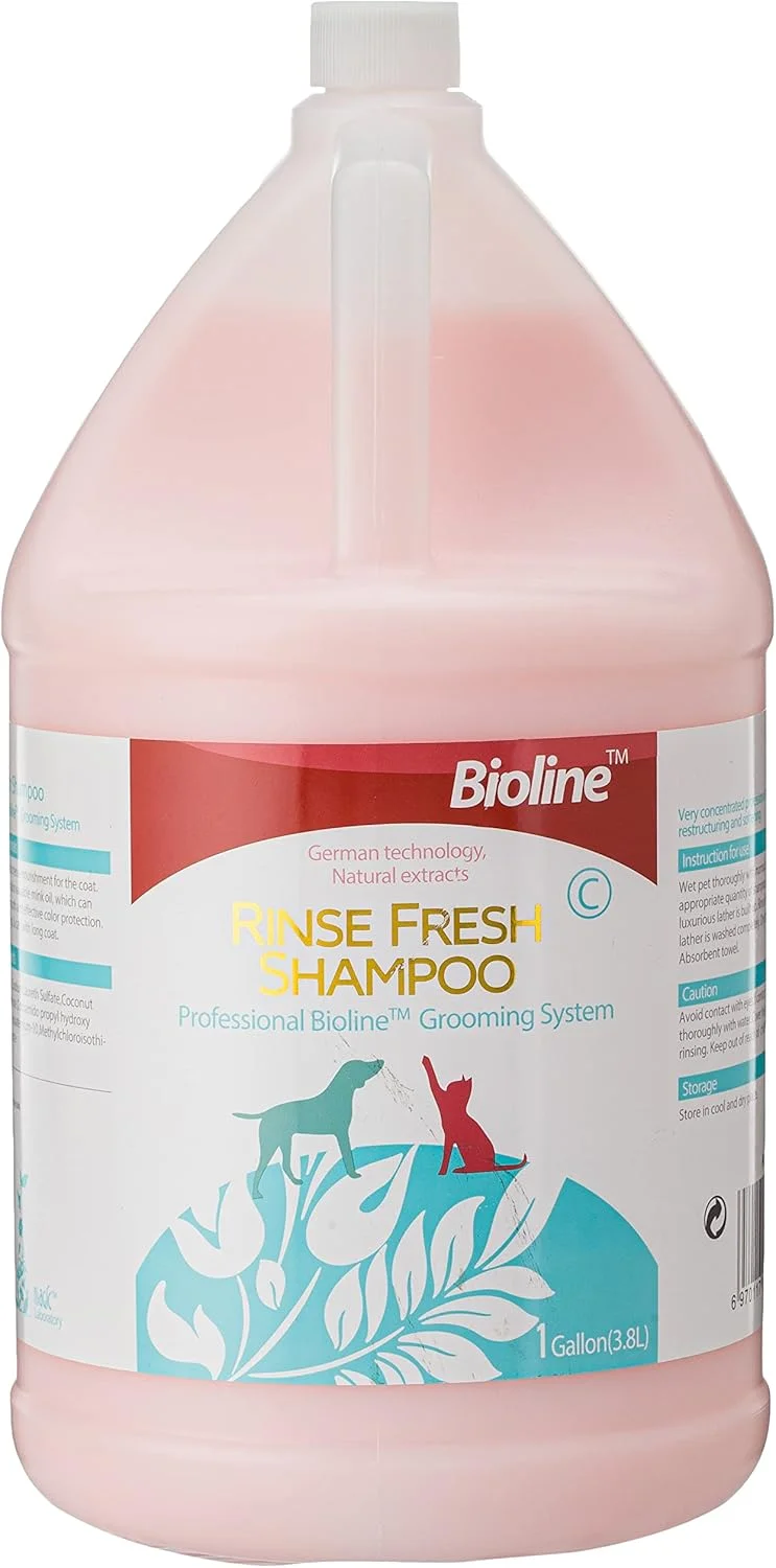 شامپو سگ و گربه بایولاین 3.8 لیتری