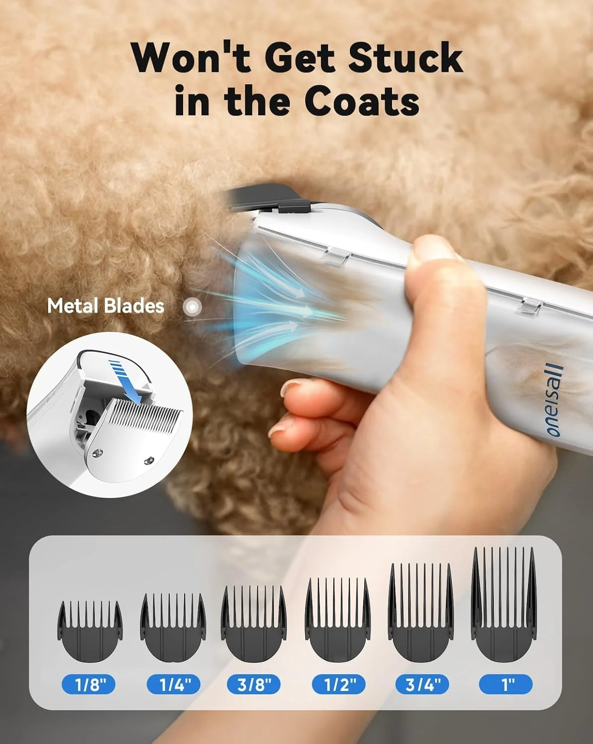 دستگاه نظافت سگ oneisall، جاروبرقی و خشک کن سگ، کیت نظافت سگ برای ریزش مو، اصلاح، خشک کردن موی حیوانات خانگی با 8 ابزار، مخزن با ظرفیت بزرگ، جاروبرقی با مکش قابل تنظیم، 7 سطح دمای باد دستگاه نظافت سگ oneisall، جاروبرقی و خشک کن سگ، کیت نظافت سگ برای ریزش مو، اصلاح، خشک کردن موی حیوانات خانگی با 8 ابزار، مخزن با ظرفیت بزرگ، جاروبرقی با مکش قابل تنظیم، 7 سطح دمای باد