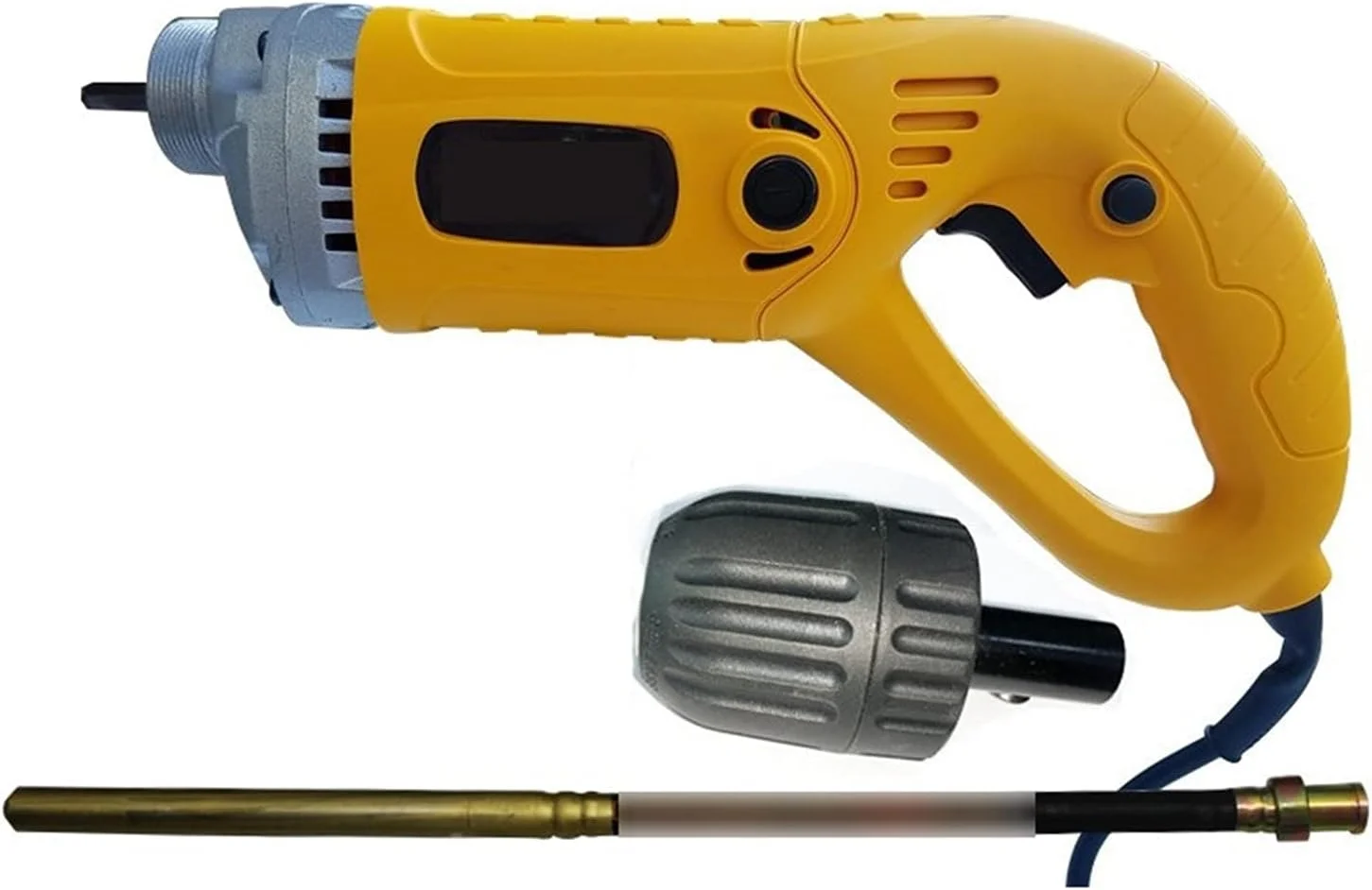 ویبراتور بتن دستی VESLFG، ویبراتور برقی بتن، از بین برنده حباب سیمان با میله مسی 1 متری، 1.2 متری، 1.5 متری، ابزار بتن (میله 1 متری 50#) ویبراتور بتن دستی VESLFG، ویبراتور برقی بتن، از بین برنده حباب سیمان با میله مسی 1 متری، 1.2 متری، 1.5 متری، ابزار بتن (میله 1 متری 50#)