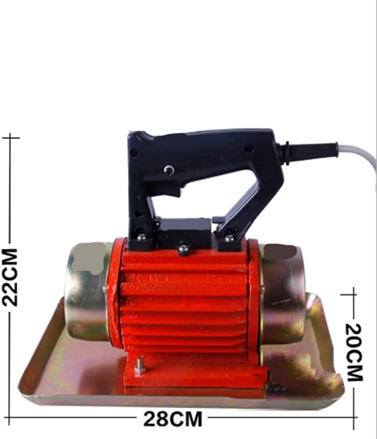ویبراتور بتن تخت قابل حمل TTGLRT، ویبراتور سیمان خانگی قابل حمل 390 وات 220 ولت