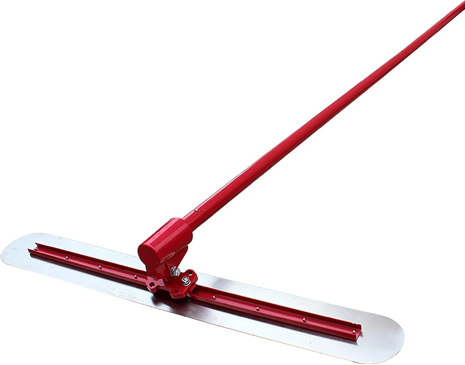 دستگاه تراز کننده بتن STMKB، ۱۸۰ * ۲۰ سانتی متر (۷۱''*۸'')، ابزار ماله کششی دستی بتن با میله قابل تنظیم ۵.۴ متری، جنس آلیاژ آلومینیوم منیزیم، ضد لرزه و ضد خوردگی