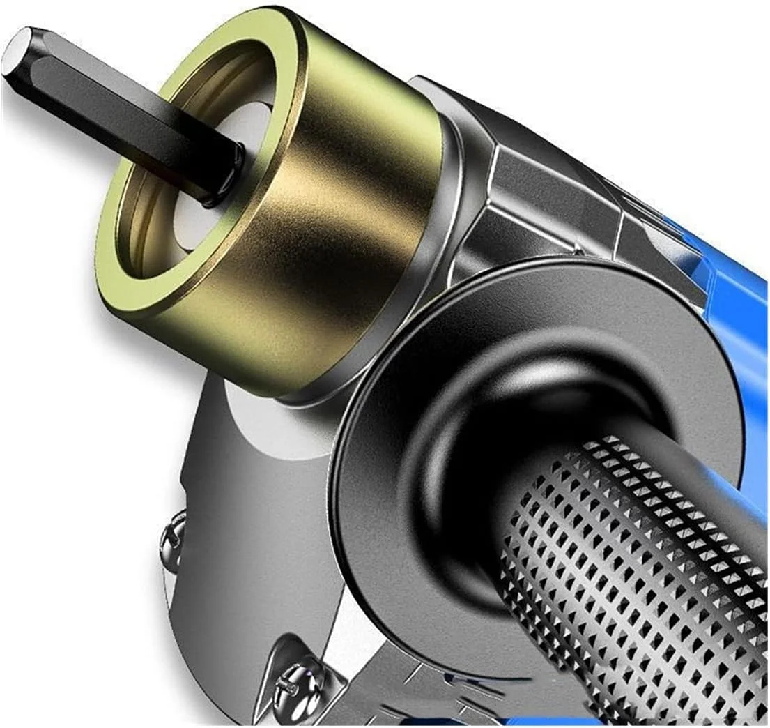 ویبراتور بتن دستی RIMOAL با طرح تصادفی، از بین برنده حباب سیمان با میله مسی 1 متری، 1.2 متری و 1.5 متری، ابزار بتن برای انواع بتن (اندازه: موتور 1980 وات + میله 1.5 متری)