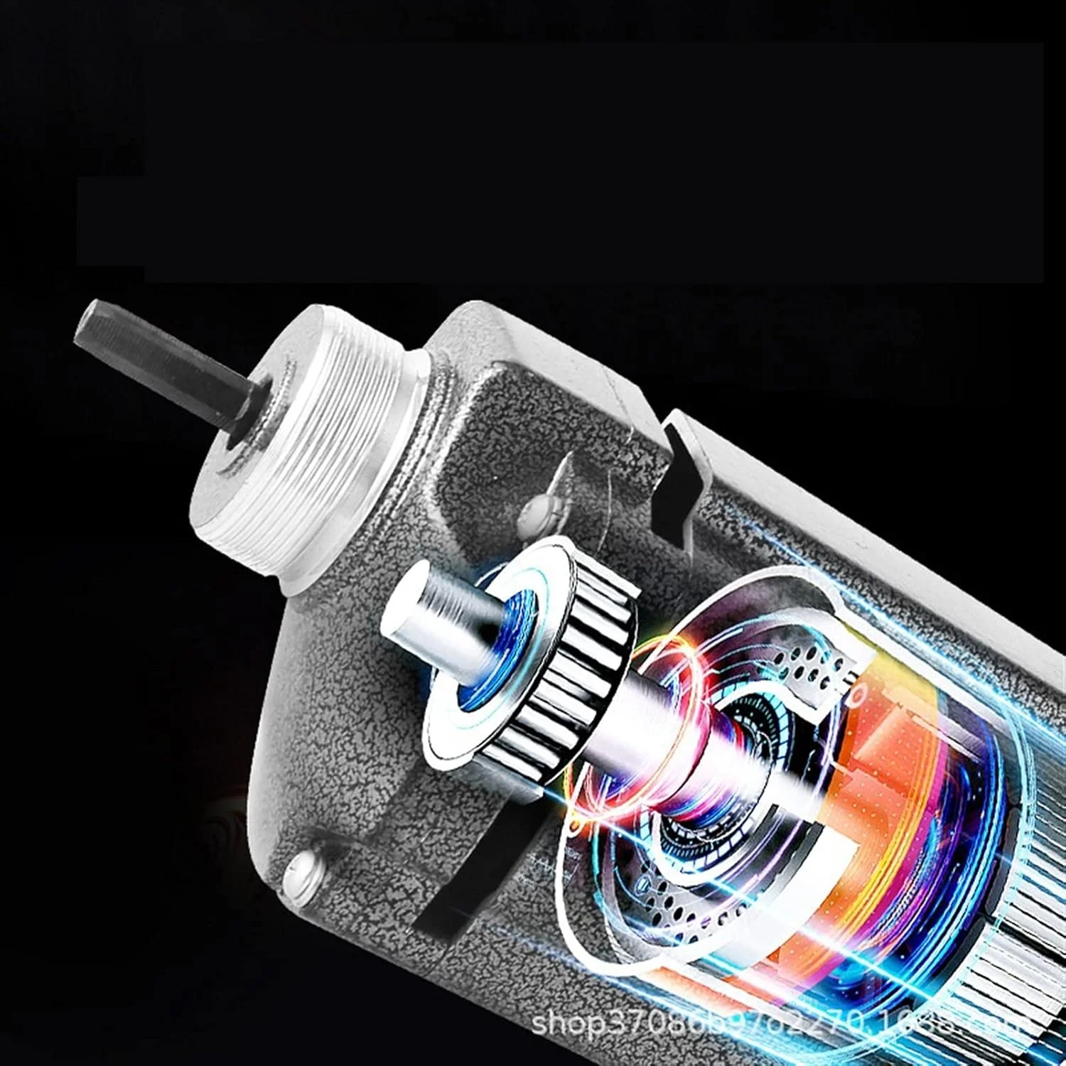 ویبراتور بتن ساختمانی TISTIK، ویبراتور بتن برقی دستی، از بین برنده حباب سیمان با شلنگ 1 متری، 1.2 متری و 1.5 متری برای انواع بتن