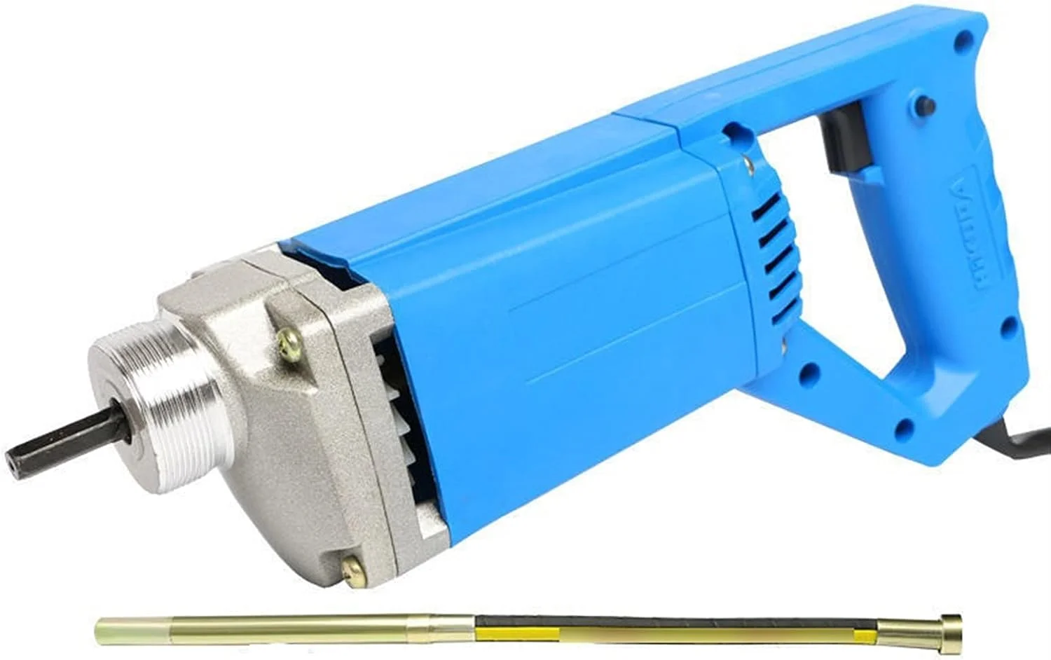 ویبراتور بتن ساختمانی TISTIK، ویبراتور بتن برقی دستی، از بین برنده حباب سیمان با شلنگ 1 متری، 1.2 متری و 1.5 متری برای انواع بتن