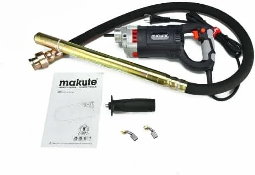 ویبراتور بتن ماکیتا برای کارهای ساختمانی با بهره وری بالا، 960 وات، 4600 دور در دقیقه، شیلنگ 2 متری مدل CV001