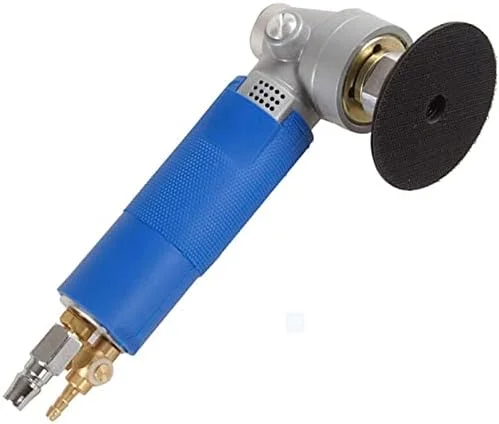 ویبراتور کاشی دستی LZFuiop، پولیشر سنگ هوای خروجی جانبی برای گرانیت، بتن، مرمر، مکش فوق العاده (رنگ: M14)