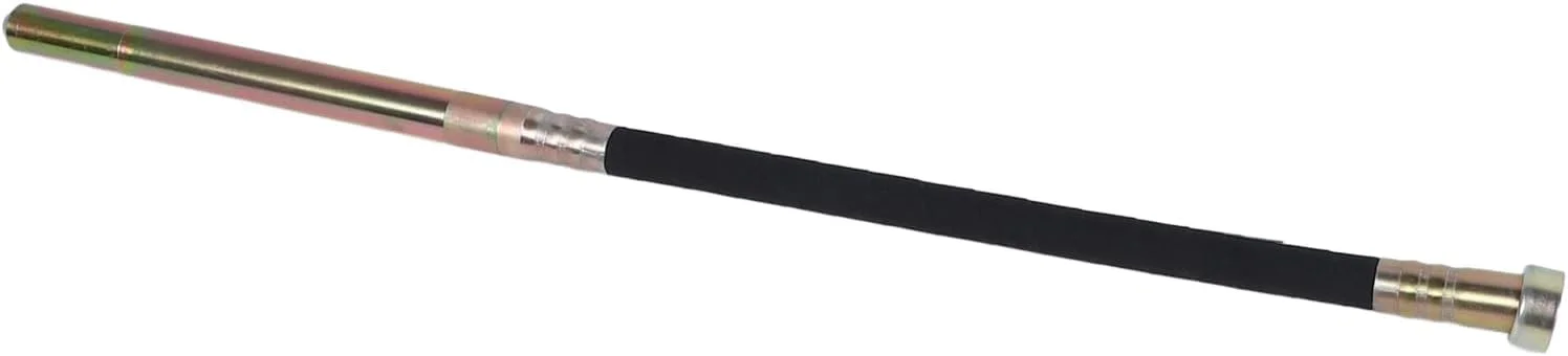 میله ویبراتور بتن بی سیم Keenso، قدرتمند و برای حذف حباب - ابزار ویبره بتن دستی برای پیمانکاران - لاستیکی/خاکستری (1.2 متر / 3.9 فوت)