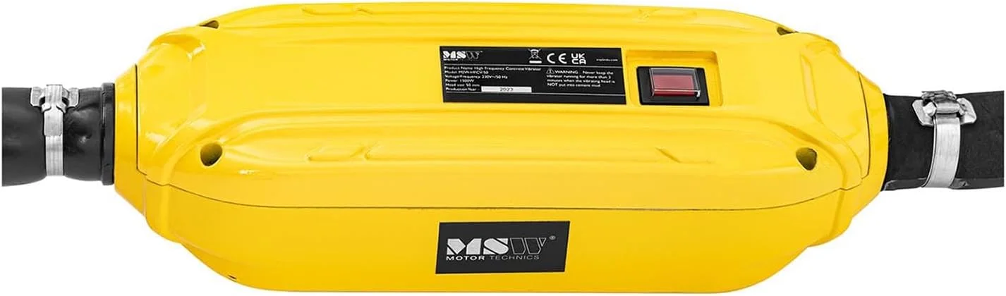 ویبراتور بتن JDOSHIS MSW-HFCV-40، ۱۲۰۰ وات، ۴۴۰ x ۴۰ میلی متر، ۲۳۰ ولت، ویبراتور بطری، شیکر داخلی بتن