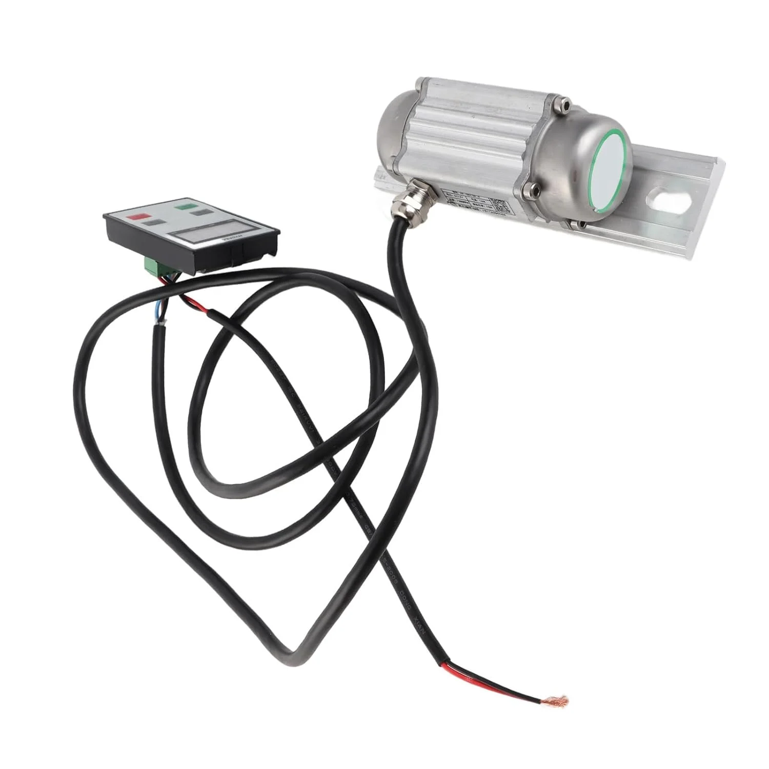 موتور ویبراتور بتن DC 12V جیاوو، موتور ویبراتور بتن با سرعت قابل تنظیم 7500 دور در دقیقه، ویبراتور برقی آلیاژ آلومینیوم برای میز ویبره، فیدر (10 وات)