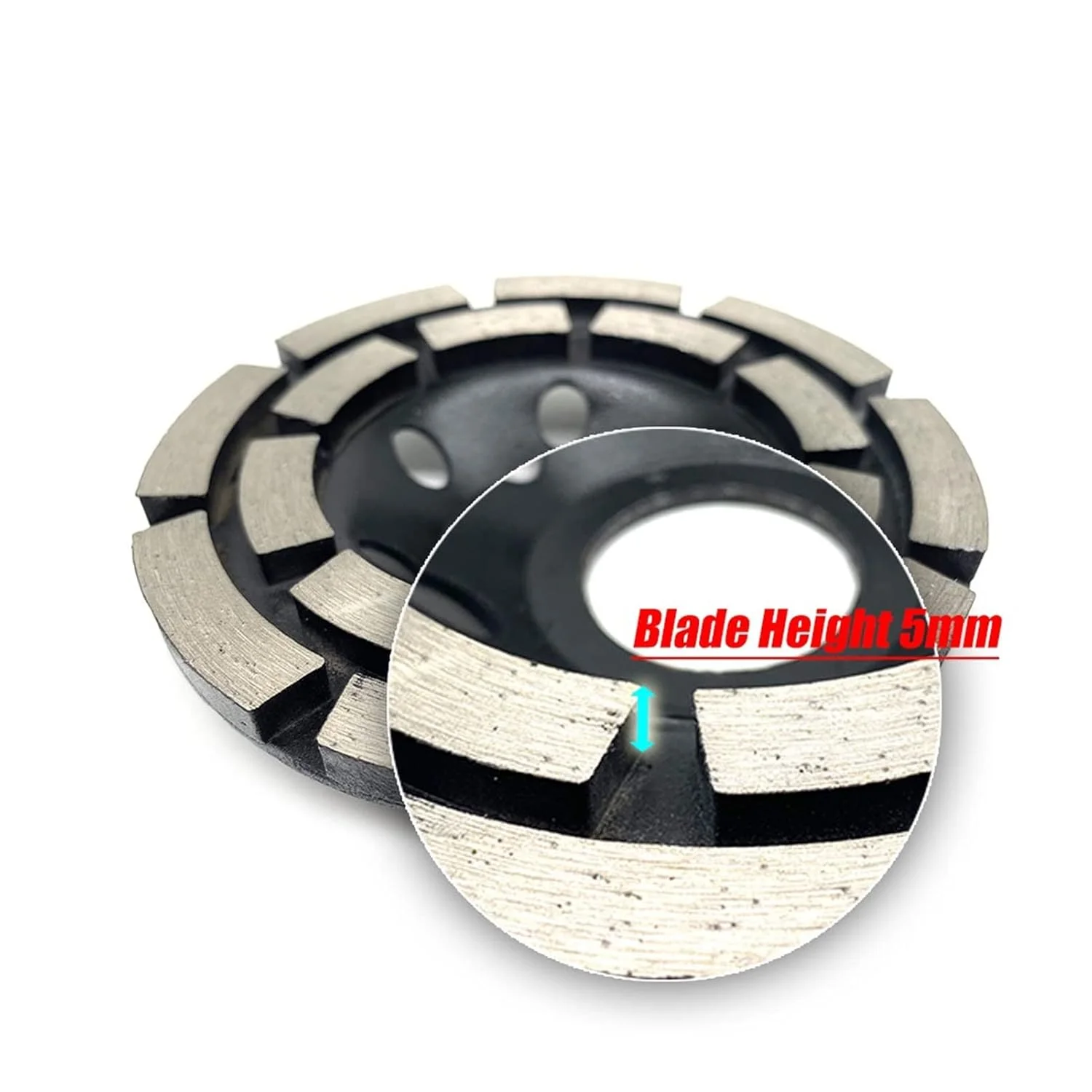 ویبراتور کاشی دستی به همراه 3 عدد صفحه سنگ زنی الماسه دو ردیفه 100 میلی متری کاسه ای برای مرمر، گرانیت و بتن با مکش فوق العاده - Leunlee