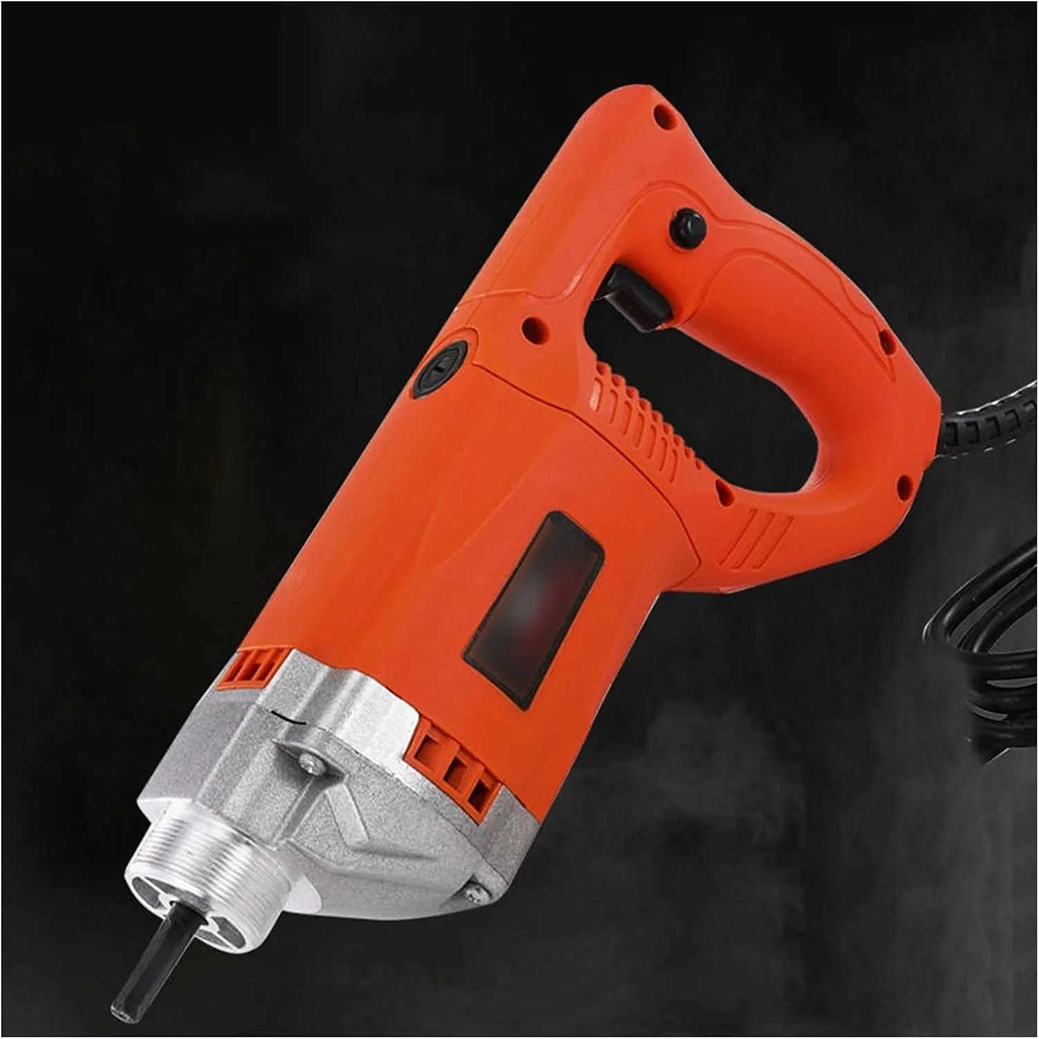 ویبراتور بتن GZDrdkf 1500W، ویبراتورهای بتن دستی برقی، از بین برنده حباب سیمان با میله مسی 1 متری، 1.2 متری، 1.5 متری، ابزار بتن (موتور 1500 وات + میله 25# 1.5 متری)
