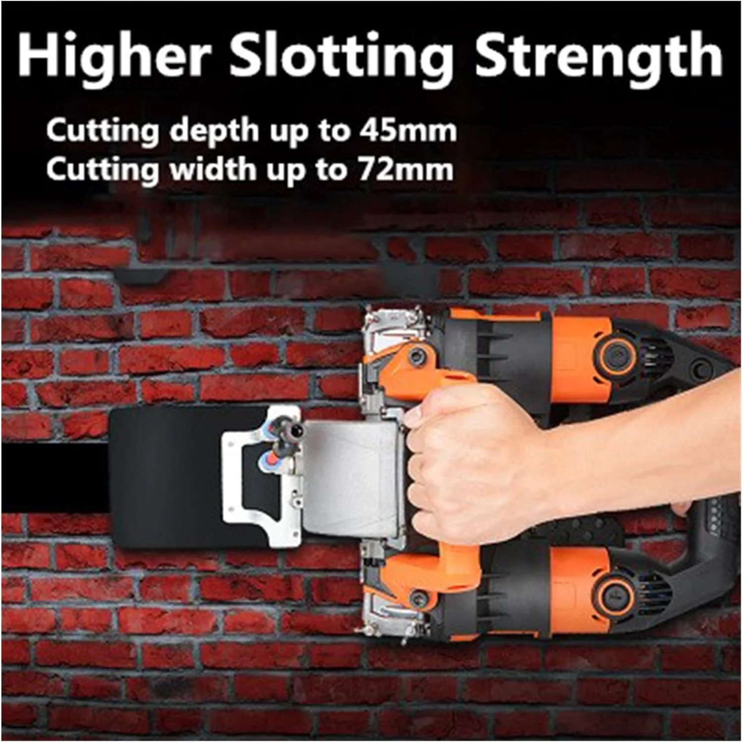 دستگاه ویبراتور کاشی دستی GZDodek 5200W، دستگاه شیار زن برقی دیوار، دستگاه برش دیوار آجری، دستگاه برش بتن فولادی، اره دایره ای، ابزار برقی، مکش فوق العاده