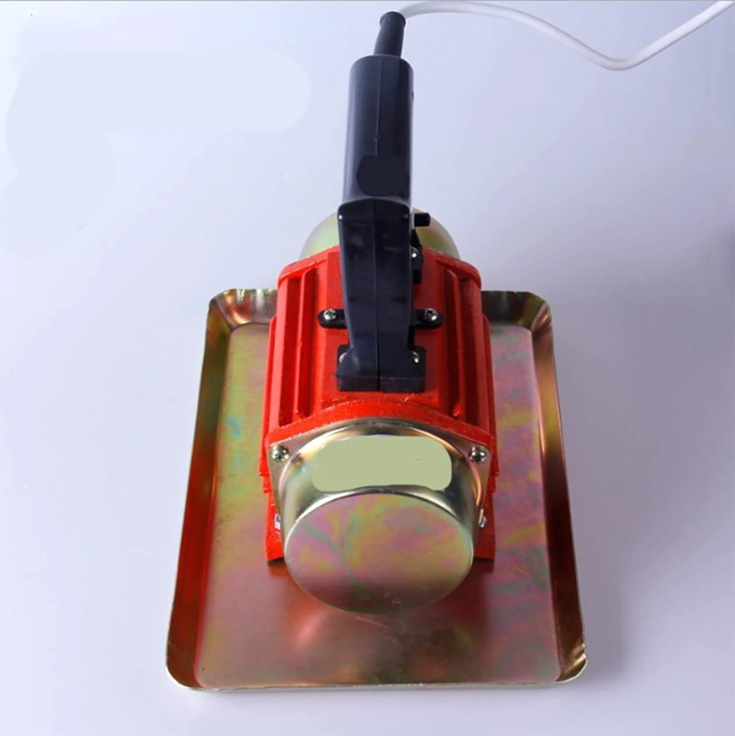 ویبراتور بتن تخت قابل حمل GZDpwgn، ویبراتور سیمانی خانگی قابل حمل 390 وات 220 ولت