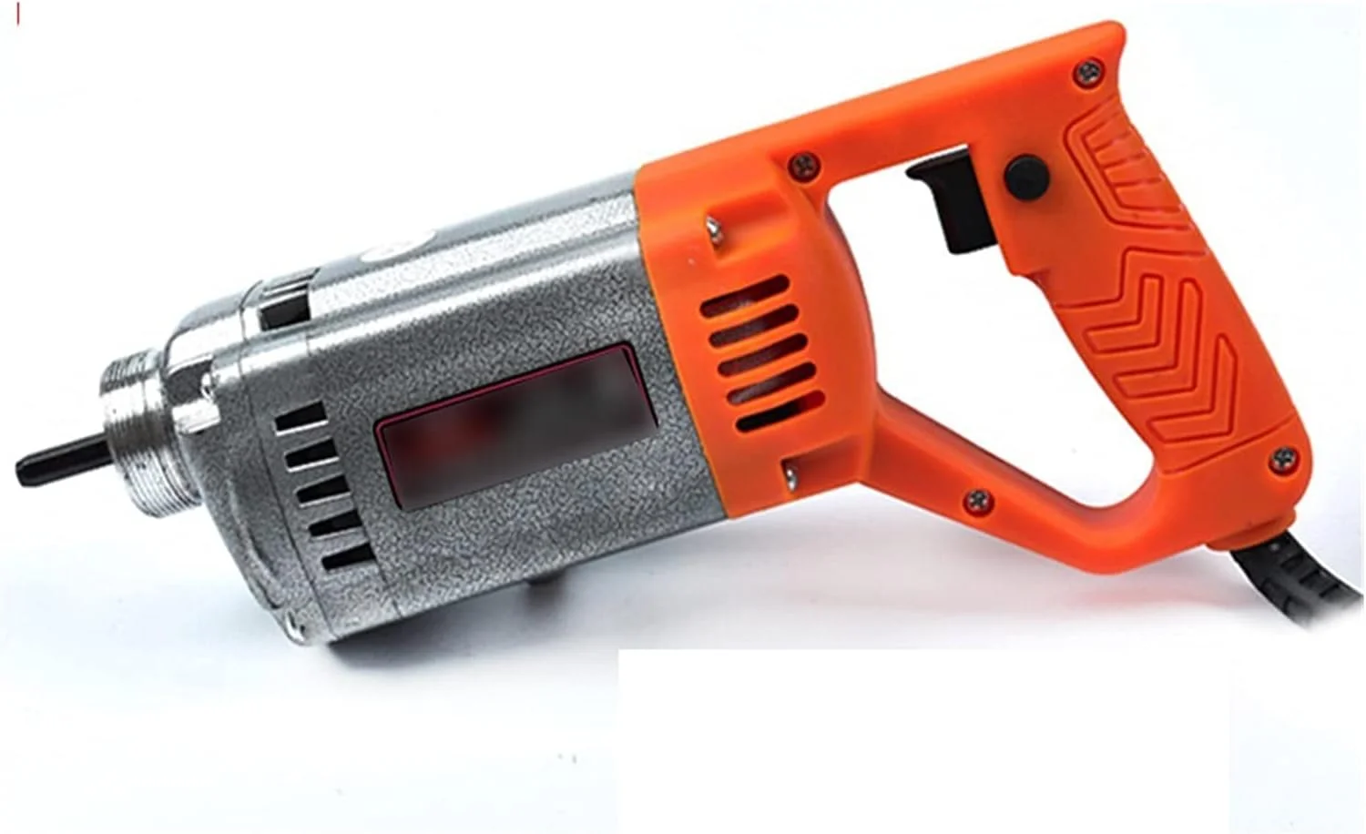 ویبراتور بتن GZDcjsc، ویبراتور برقی دستی بتن، از بین برنده حباب سیمان با میله مسی 1 متری، 1.2 متری، 1.5 متری، ابزار بتن (اندازه: بدنه آلومینیومی 3000 وات بدون میله)