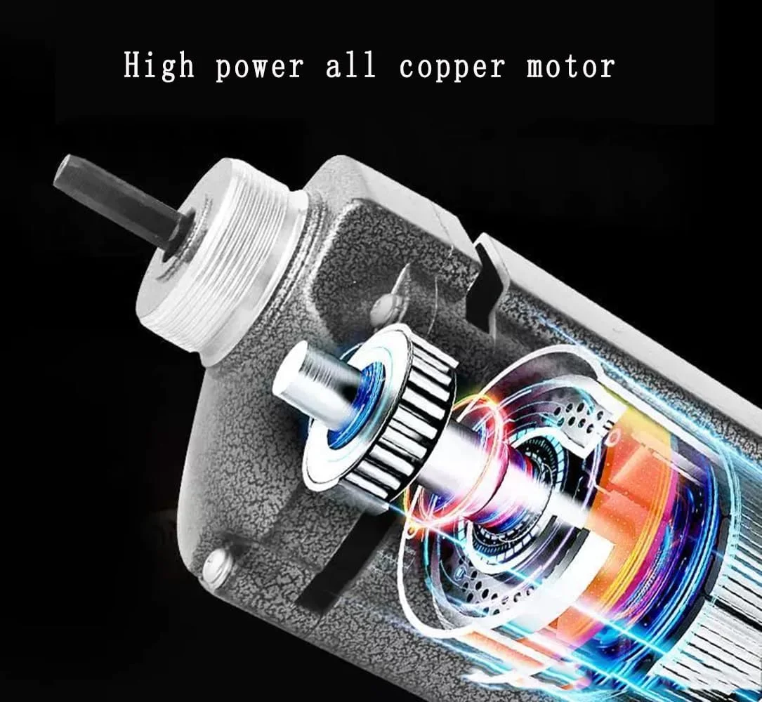 ویبراتور بتن دستی Good Homie، ویبراتور برقی بتن 3880 وات با شفت 2 متری، ویبراتور بتن مدادی قابل حمل برقی برای ساخت و ساز بتن صنعتی