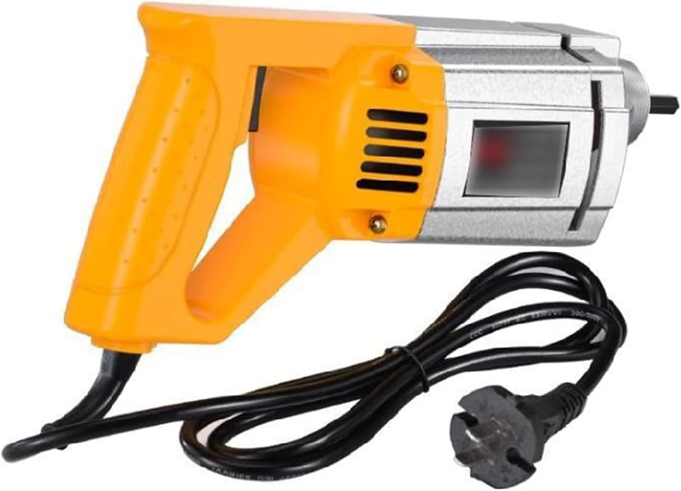 ویبراتور بتن دستی GJDtyui، حذف کننده حباب سیمان با میله مسی 1 متری، 1.2 متری و 1.5 متری، ابزار بتن برای بتن های مختلف (بدنه آلومینیومی 3880 وات + میله 1.2 متری)