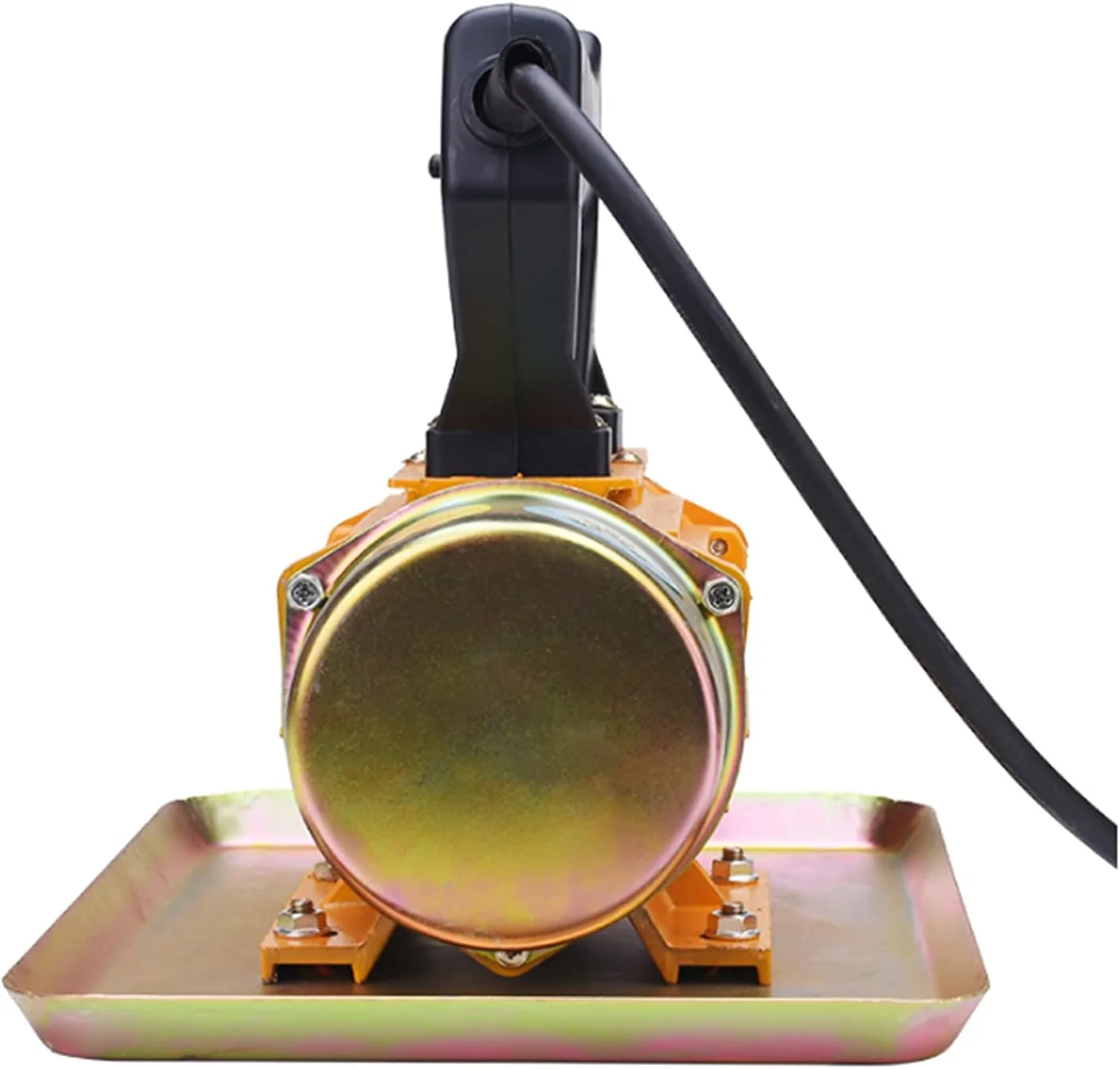 دستگاه ویبراتور بتن دستی GHQERTY 220V، ماله بتن قابل حمل کوچک با ویبراتور تخت متصل دستگاه ویبراتور بتن دستی GHQERTY 220V، ماله بتن قابل حمل کوچک با ویبراتور تخت متصل