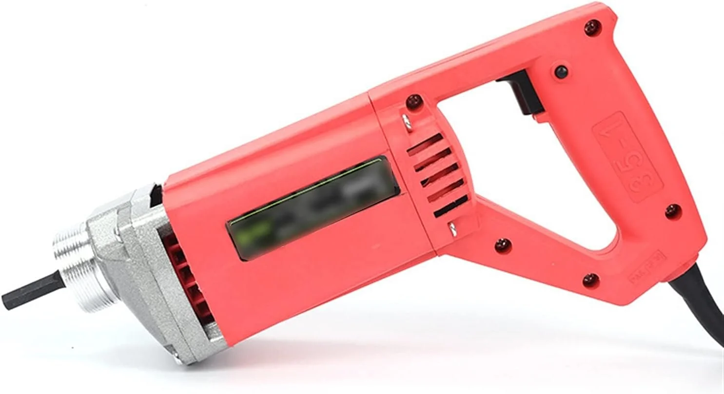 ویبراتور بتن GHQERTY، ویبراتور برقی دستی، از بین برنده حباب سیمان با میله مسی 1 متری، 1.2 متری و 1.5 متری (ویبراتور نوع 35)