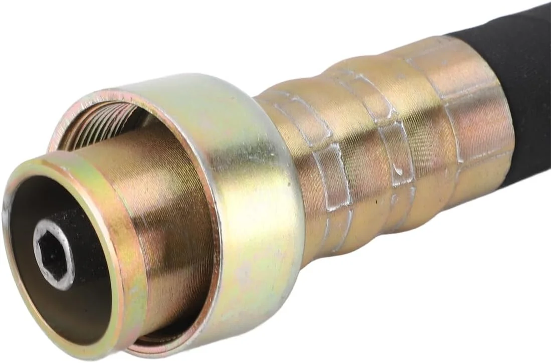 ابزار ویبراتور بتن شارژی Fdit، میله فولادی فلزی 35 میلی‌متری، حذف موثر حباب‌های هوا و آب برای پروژه‌های ساختمانی بتنی (1.2 متر / 3.9 فوت)