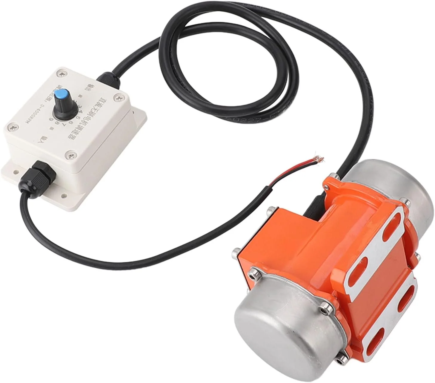 موتور ویبراتور بتن Eujgoov - موتور ویبره DC 12 ولت آلیاژ آلومینیوم موتور کارآمد برای تجهیزات پوشش پودری (40 وات)