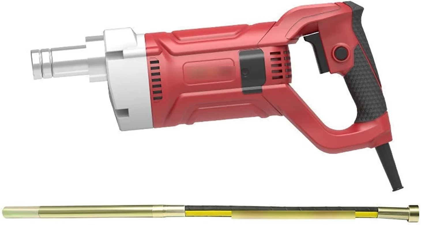 ویبراتور بتن ERTUUYD، ویبراتور برقی دستی، از بین برنده حباب سیمان با میله مسی 1 متری، 1.2 متری، 1.5 متری، ابزار بتن (میله 1.5 متری 25#) ویبراتور بتن ERTUUYD، ویبراتور برقی دستی، از بین برنده حباب سیمان با میله مسی 1 متری، 1.2 متری، 1.5 متری، ابزار بتن (میله 1.5 متری 25#)