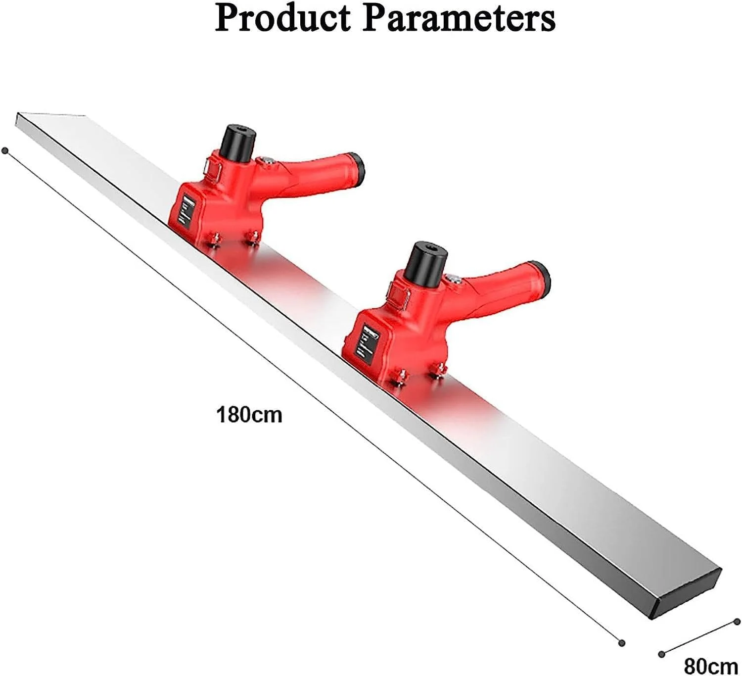 شمشه برقی SCIAZA، پرداخت نهایی سیمان بی سیم، ابزار ویبره برای پردازش بتن، 12000 دور در دقیقه تیغه 180 سانتی متری ابزار پرداخت بتن