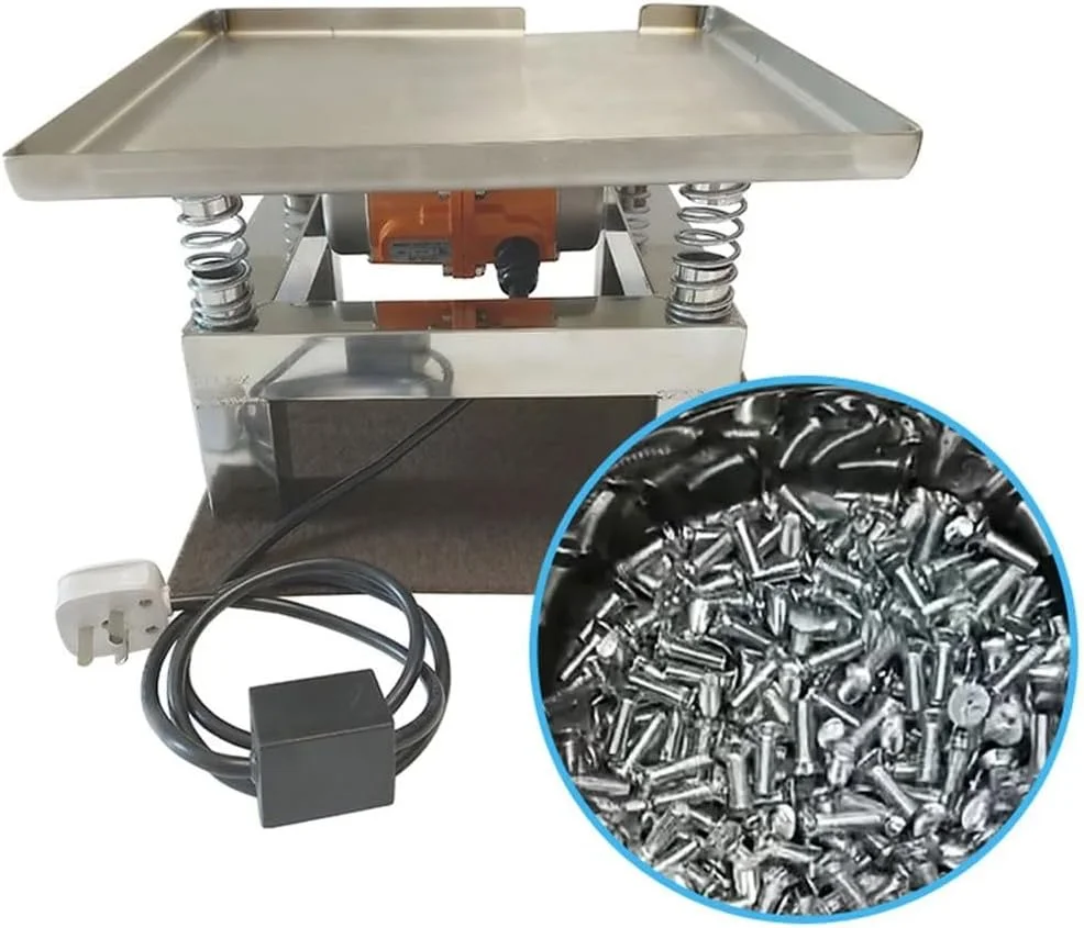 میز ویبره بتن برقی، پلتفرم ویبره بتن استیل 35/50 سانتی متری، میز تست بلوک ویبراتور، 3000/3600 دور در دقیقه، حذف حباب ها و تکان دادن رسوب، برای صنعت (50 سانتی متر)