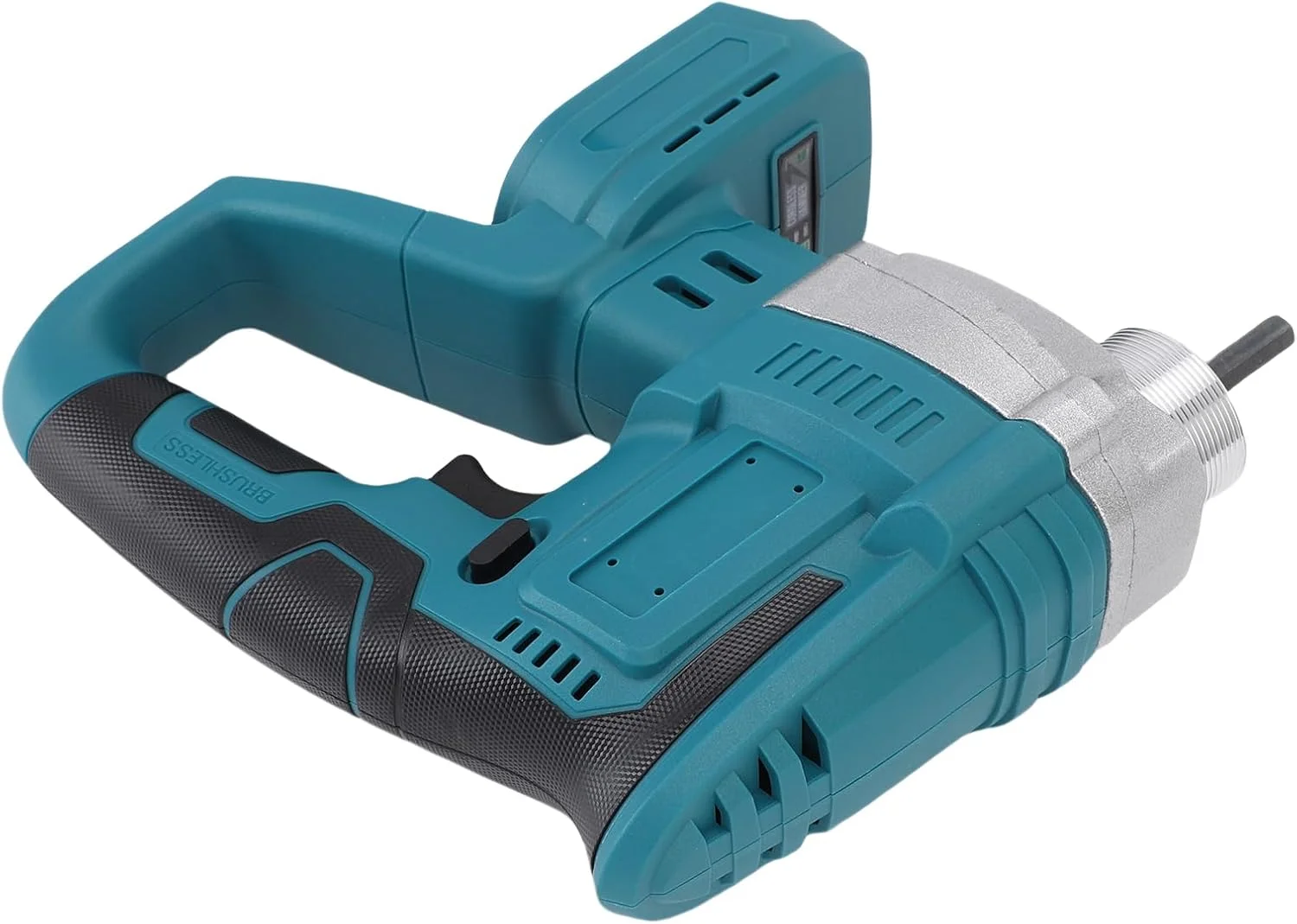 ابزار ویبره بتن برقی Cryfokt، ویبراتور بتن برقی چند منظوره با بدنه آلومینیومی و تغذیه توسط باتری 18 ولت برای حذف حباب