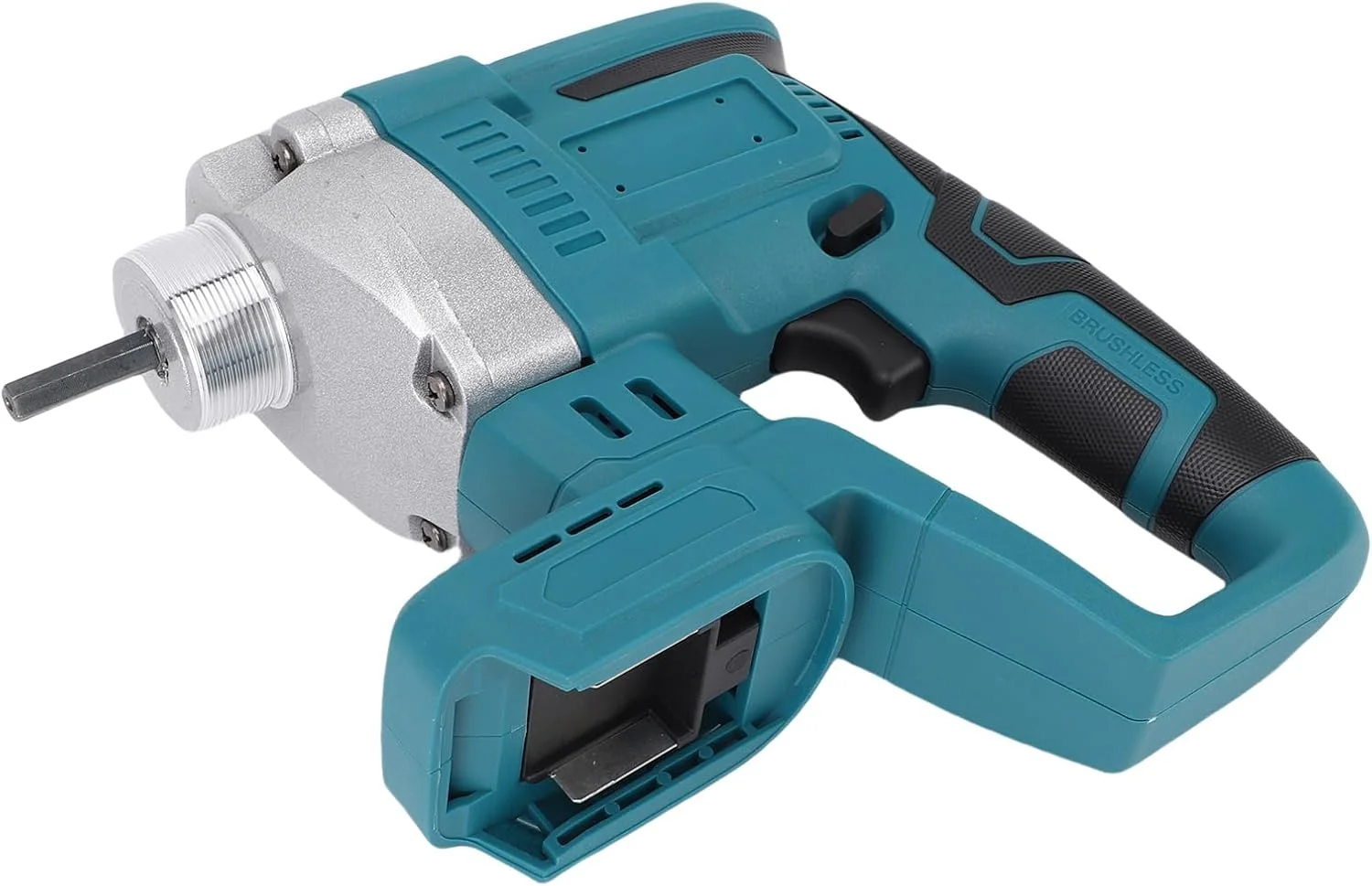 ابزار ویبره بتن برقی Cryfokt، ویبراتور بتن برقی چند منظوره با بدنه آلومینیومی و تغذیه توسط باتری 18 ولت برای حذف حباب