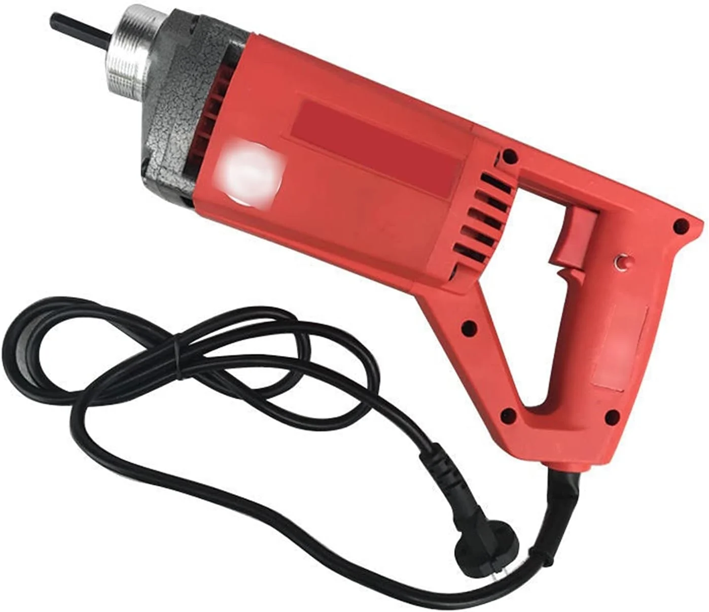 ویبراتور بتن برقی دستی SJHDKLW، حذف کننده حباب سیمان با میله مسی 1 متری، 1.2 متری و 1.5 متری، ابزار بتن کاری، ویبراتور بتن (میله 1 متری 25#)