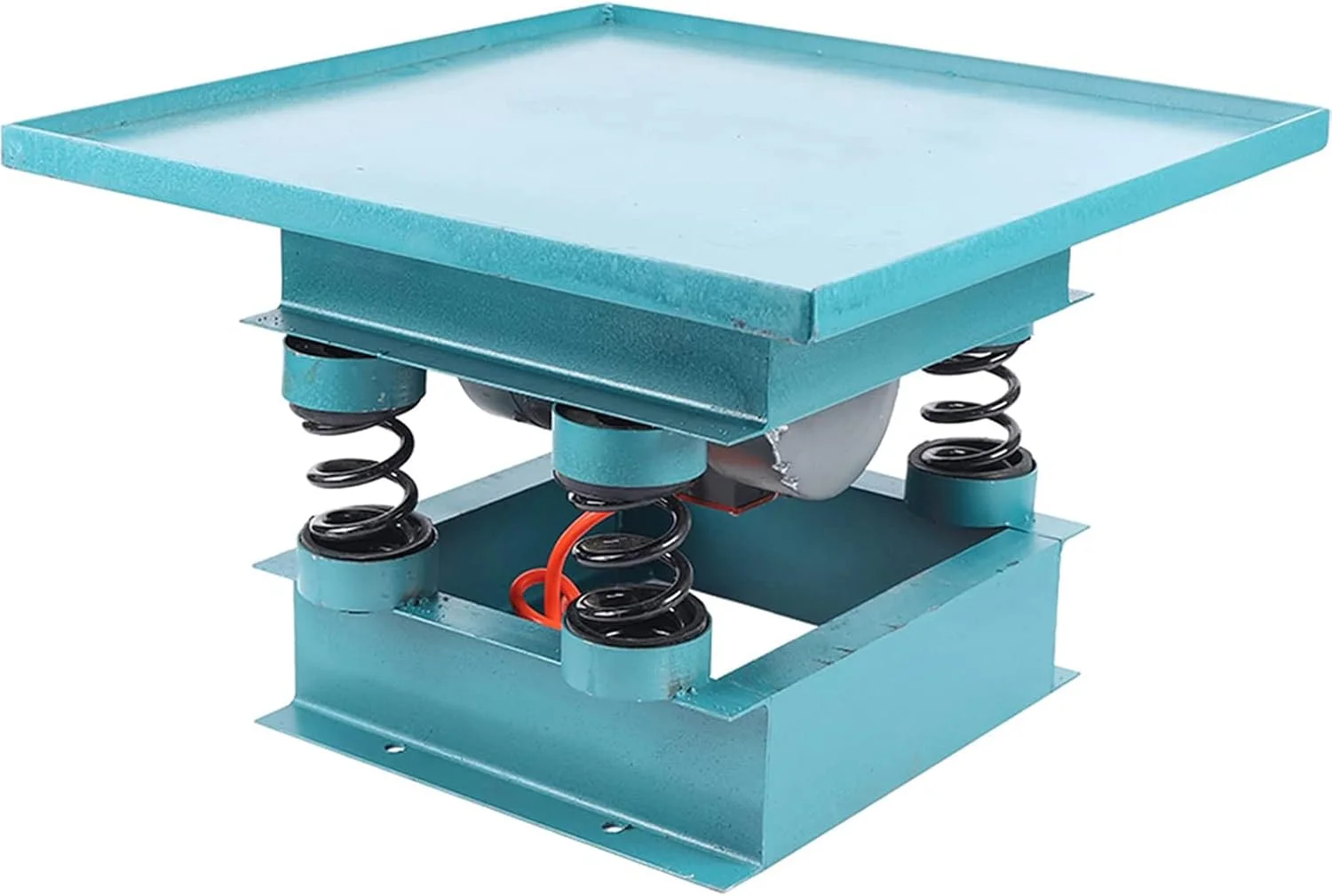 ویبراتور بتن DACBNX، میز ویبره بتن 0.55 کیلووات، دستگاه ویبره صفحه تخت بتن 2860 بار در دقیقه با فنر ضخیم برای از بین بردن حباب های هوا