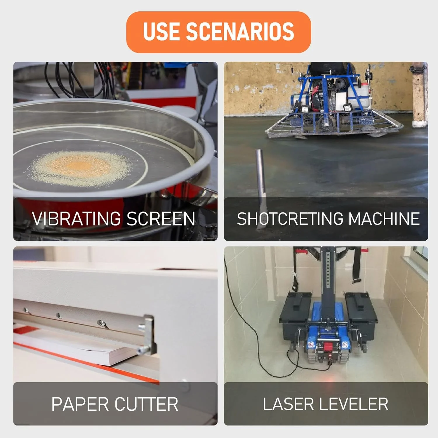 موتور ویبراتور بتن Cryfokt، موتور ویبراتور بتن سه فاز ضد آب آلیاژ آلومینیوم کاربرد گسترده تجهیزات مناسب با میز ویبره فیدر ویبره، سیم کشی آسان