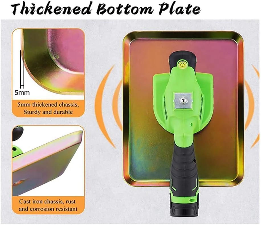 ماله بتن تخت شارژی 2800 دور در دقیقه، ویبراتور بتن دستی، پوکر بتن، دستگاه ماله کشی لرزشی سیمان بتن برای ساخت و ساز