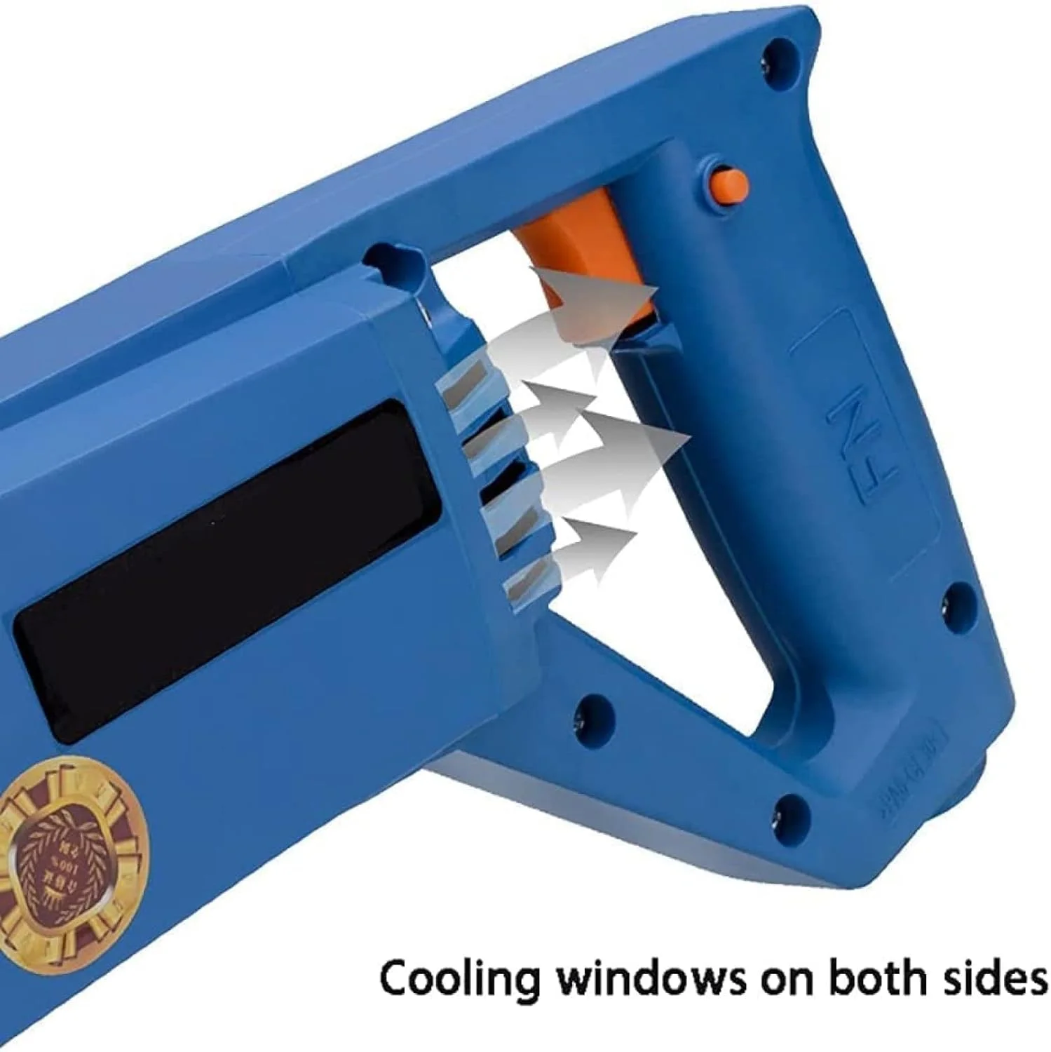 ویبراتور بتن، پوکر بتن 1200 وات، ویبراتور برقی بتن 4400 دور در دقیقه، ویبراتور صنعتی قوی با شلنگ 1 متری، قطر میله 35 میلی متر، GQYYS