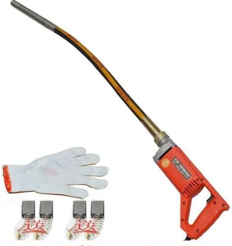 ویبراتور بتن 3/4 اسب بخار سنگین، 13000 VPM، حذف حباب های هوا و تراز کردن