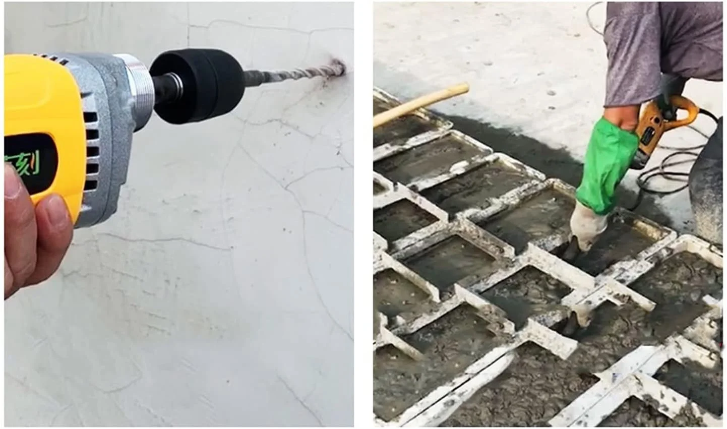 ویبراتور بتن ERTUUYD، ویبراتور برقی بتن دستی، ویبراتور مدادی با شلنگ 1 متری، 1.2 متری، 1.5 متری (فقط دستگاه تکی [1280 وات])