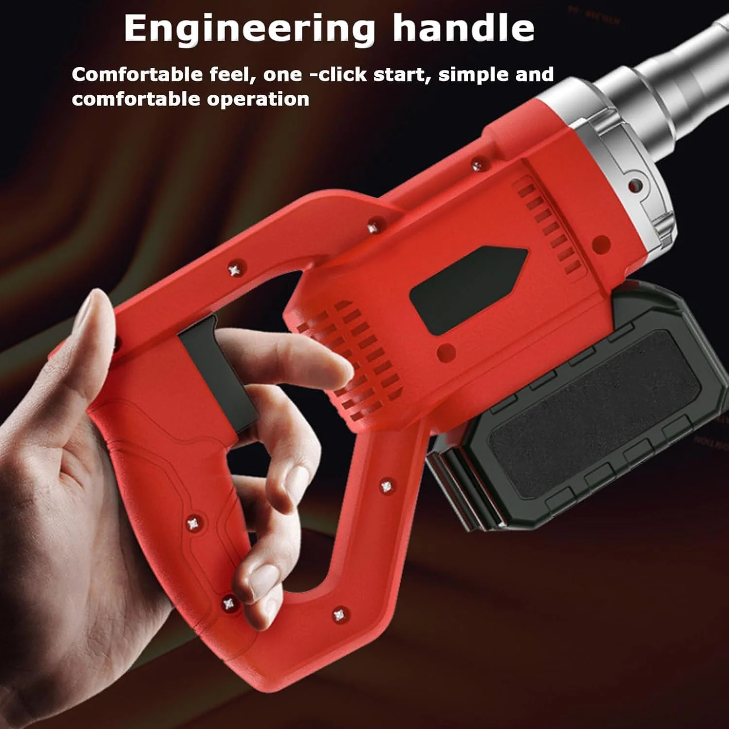 ابزار پرداخت بتن، کیت ویبراتور شمشه بتن برقی بی سیم، با باتری، به همراه مجموعه پرداخت لبه مستقیم تخته استیل ضد زنگ، موتور ویبره پرداخت سیمان شمشه ابزار پرداخت بتن، کیت ویبراتور شمشه بتن برقی بی سیم، با باتری، به همراه مجموعه پرداخت لبه مستقیم تخته استیل ضد زنگ، موتور ویبره پرداخت سیمان شمشه