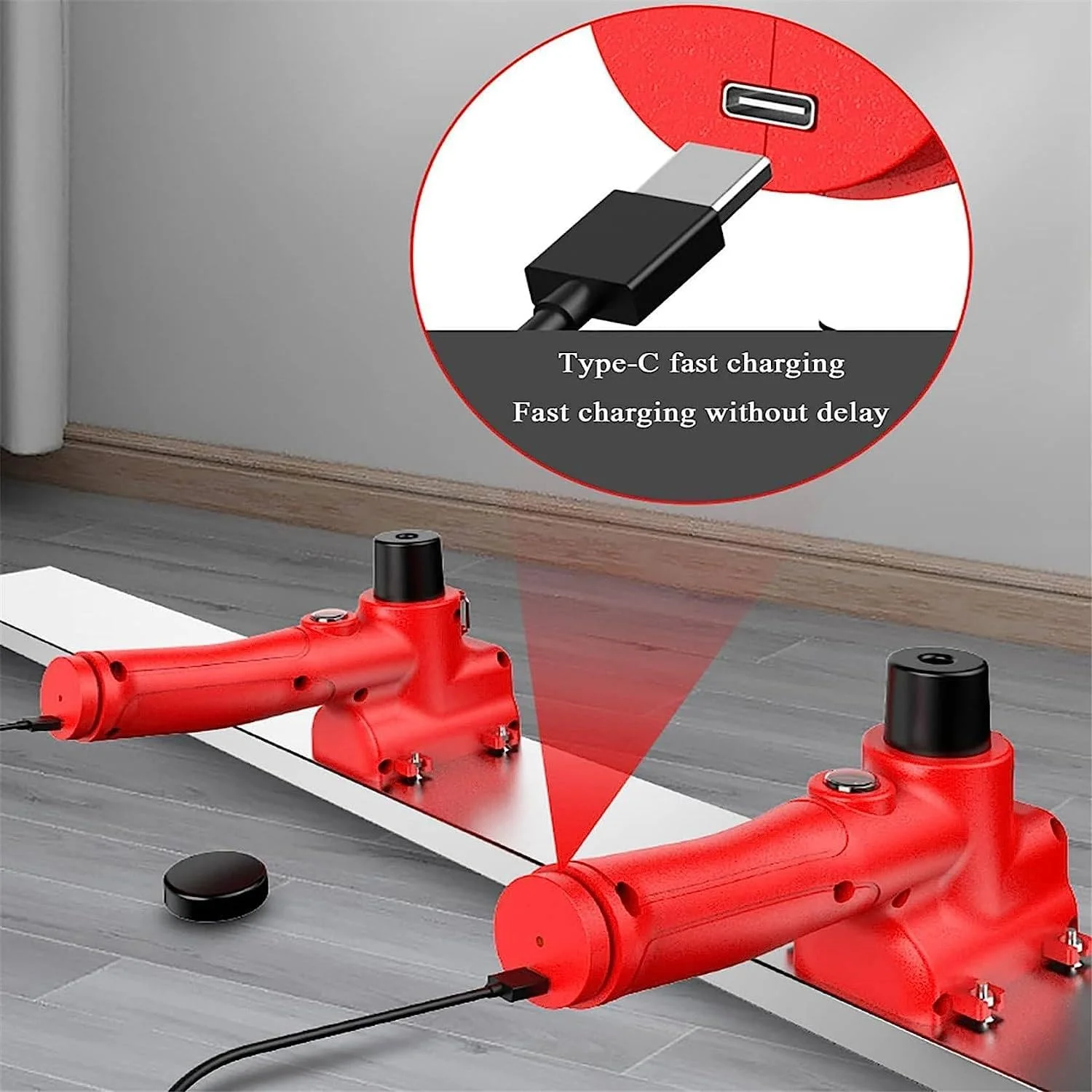 ابزار پرداخت بتن ویبره ای SCIAZA Power Screed، 12000 دور در دقیقه، تیغه 180 سانتی متری / 6 فوتی، ابزار پرداخت سطح بتن، موتور ویبره پرداخت سیمانی برقی بی سیم