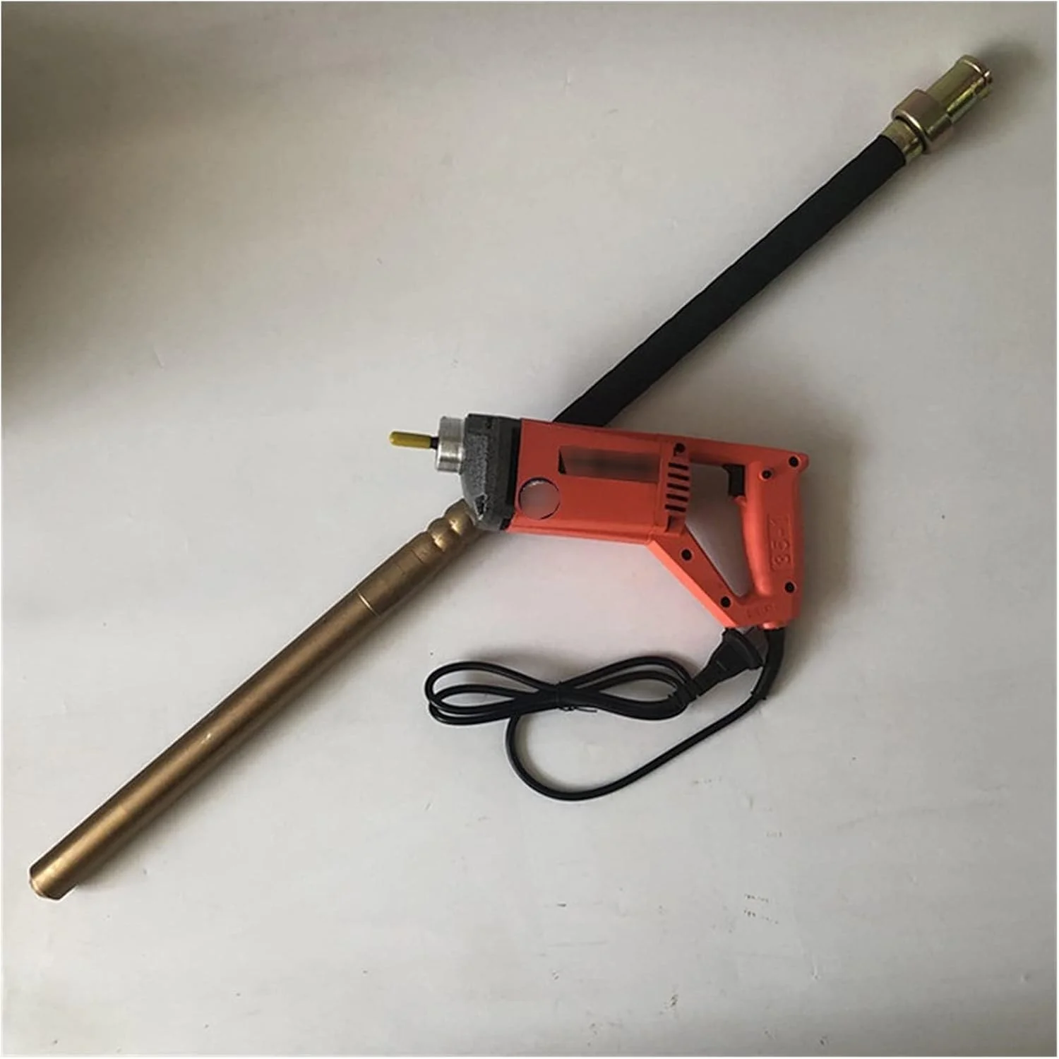 ویبراتور بتن دستی CENAP، ابزار بتن با میله مسی 1 متری، 1.2 متری و 1.5 متری برای انواع بتن (سایز: فقط میله 1.5 متری 35#)