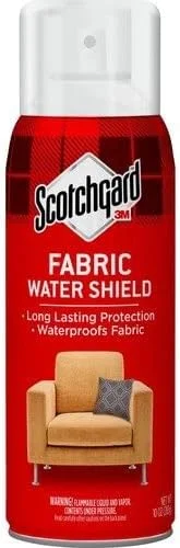 Scotchgard Fabric Water Shield, 120 Ounces (Twelve, 10 Oz Cans), Repels Water, Ideal for Couches, Pillows, Furniture, Shoes and More, Long Lasting Protection