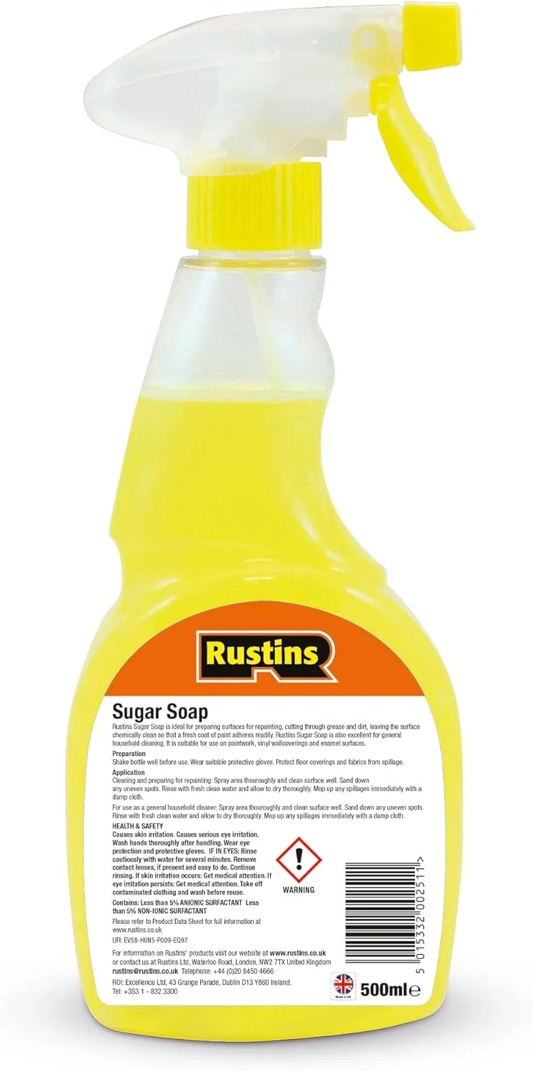 محلول شوینده قوی Rustins SUGS500T با اسپری، شفاف، 500 میلی لیتر محلول شوینده قوی Rustins SUGS500T با اسپری، شفاف، 500 میلی لیتر