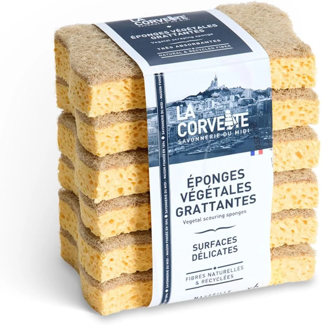 پدهای اسکاچ برای سطوح ظریف - بسته 6 عددی - تمیز کردن ملایم