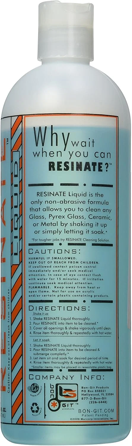 مایع تمیز کننده پایپ رزینیت، آبی، بدون بو، ۴۷۳ میلی لیتر