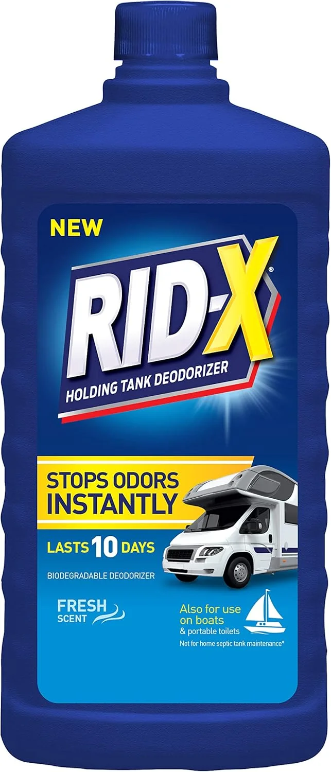 مایع خوشبو کننده مخزن نگهداری Rid-X، رایحه تازه، 710 میلی لیتر مایع خوشبو کننده مخزن نگهداری Rid-X، رایحه تازه، 710 میلی لیتر